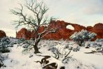 Landscape Arch in Winter