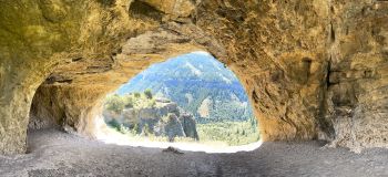 View From the Wind Caves