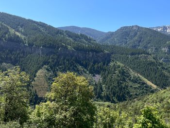 China Wall Logan Canyon