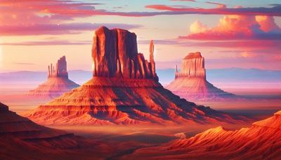 Monument Valley Sunset