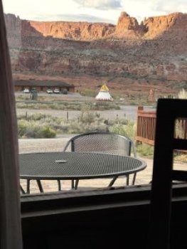 View From Restaurant Window Torrey Utah II