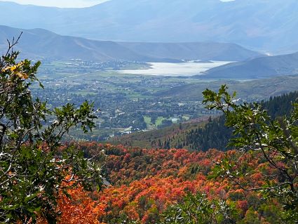 View of Midway & Heber From Guardsman Pass