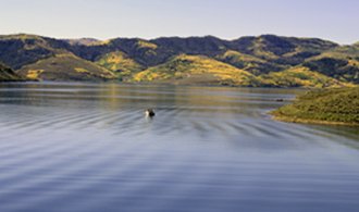 Strawberry Reservoir in the Fall